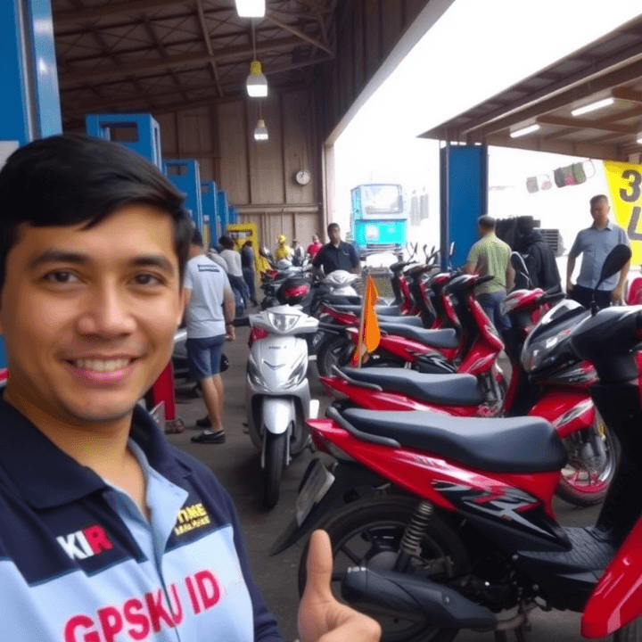 Pasang GPS Motor
